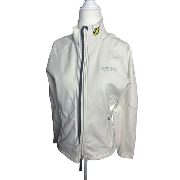 Klim Whistler‎ Soft Shell Cream Motorcycle Snow Mobile Jacket Sz Small Women's - Picture 5 of 8